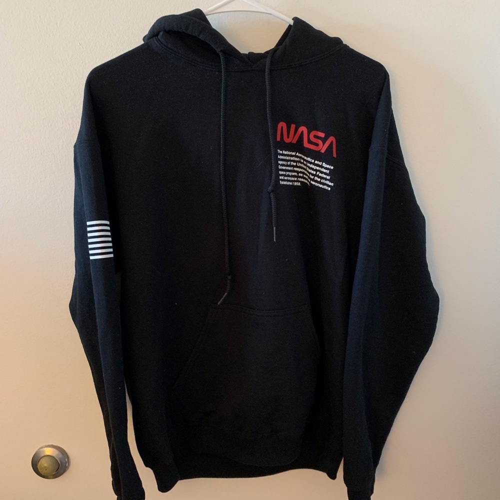 Black hoodie